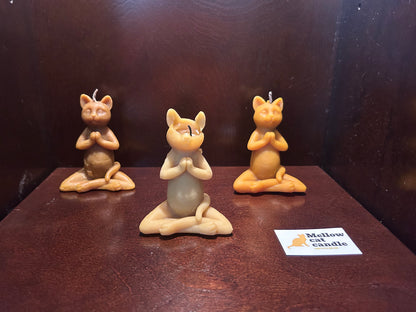 Mellow cat 100% beeswax