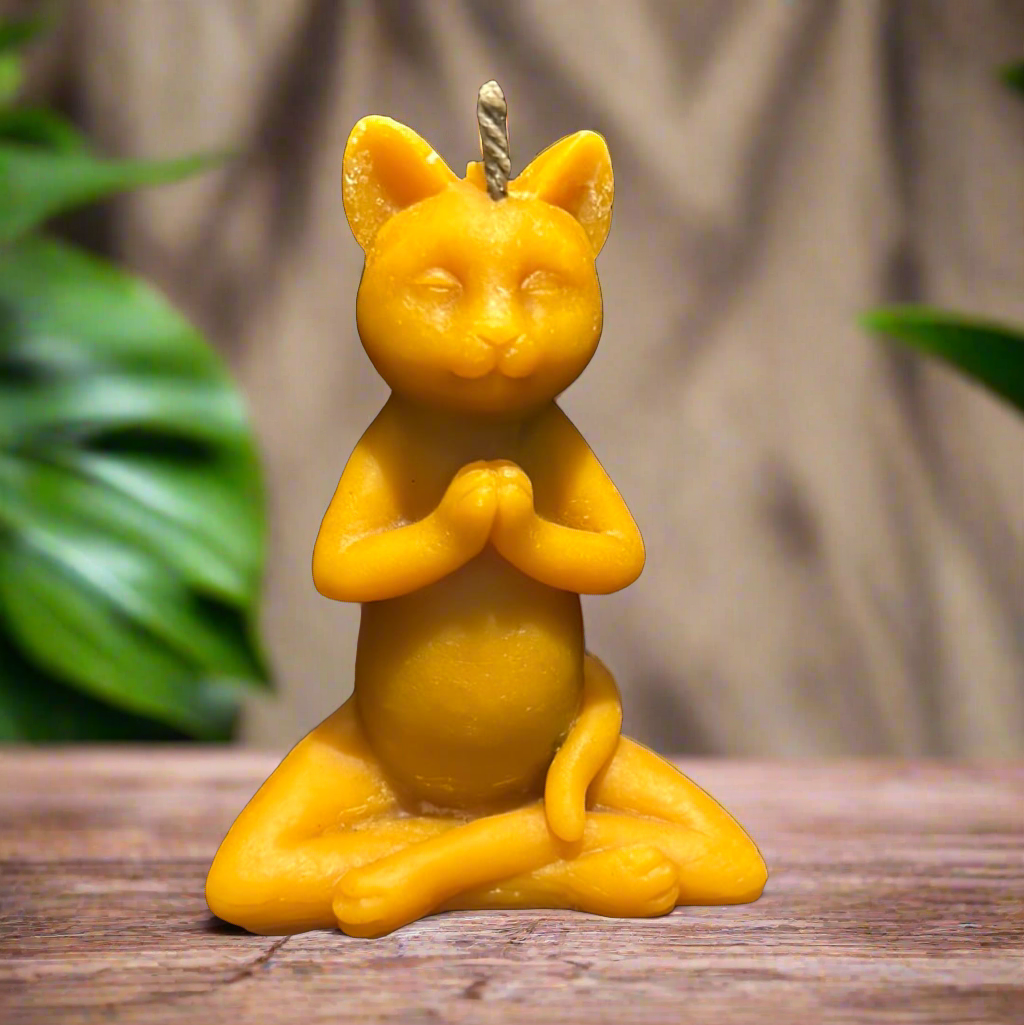 Mellow cat 100% beeswax