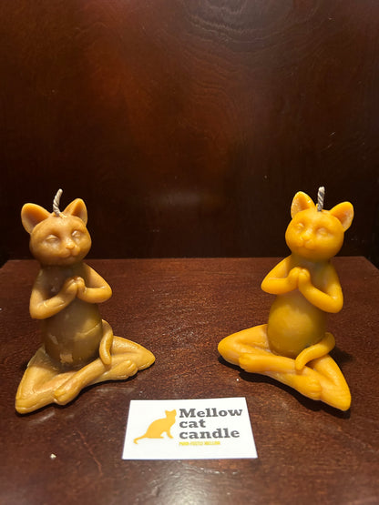 Mellow cat 100% beeswax