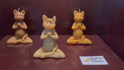 Mellow cat 100% beeswax